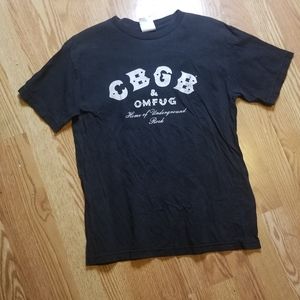 VINTAGE CBGB & OMFUG Home of Underground Rock Shirt